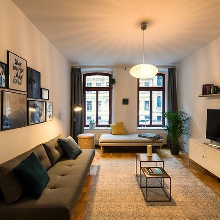 Apartment Waldstrassenviertel Leipzig Bagian luar foto
